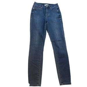 Habitual Women Jeans Ankle Skinny H5M000228 Mid Rise Stretch Blue Size W25